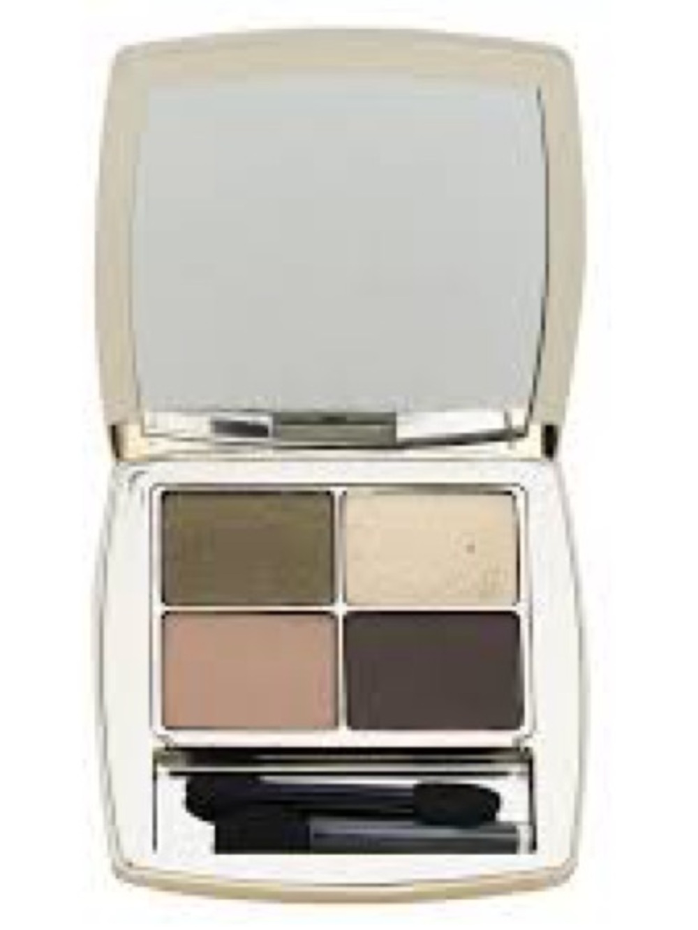 Estee Lauder Pure Color Eyeshadow Quad — Olive, Champagne, Taupe, Deep Brown NIB - Picture 4 of 4